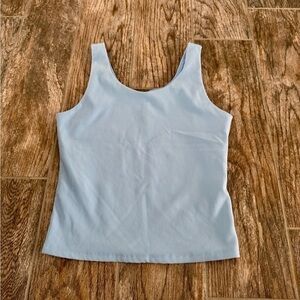Freely Sky Blue Women's Ribbed Tank Top